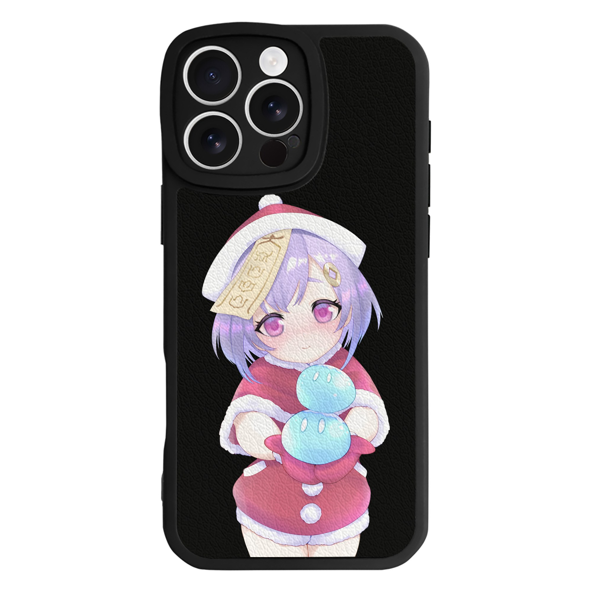 げんし神 七七 なな  genshin Nana 【iPhone 16シリーズ対応】シリコンスマホケース（レザー調） 材質：シリコン